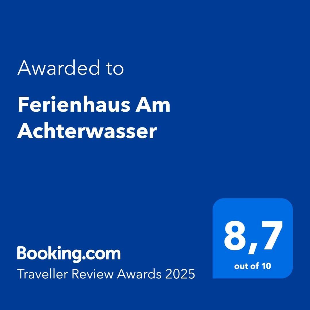 Ferienhaus Am Achterwasser Ückeritz Exterior foto